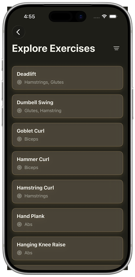 Fitzo home screen